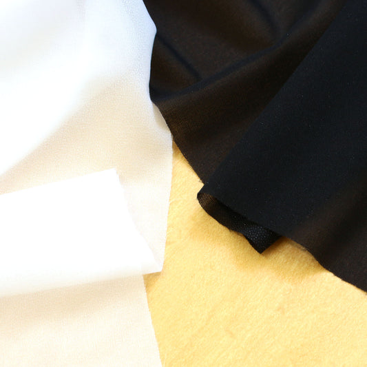 オルヌマン アウルスママファミリィ WF織物接着芯シリーズ|やわらか・ふつう 白/黒(30W/30B/50N-W/50N-B)