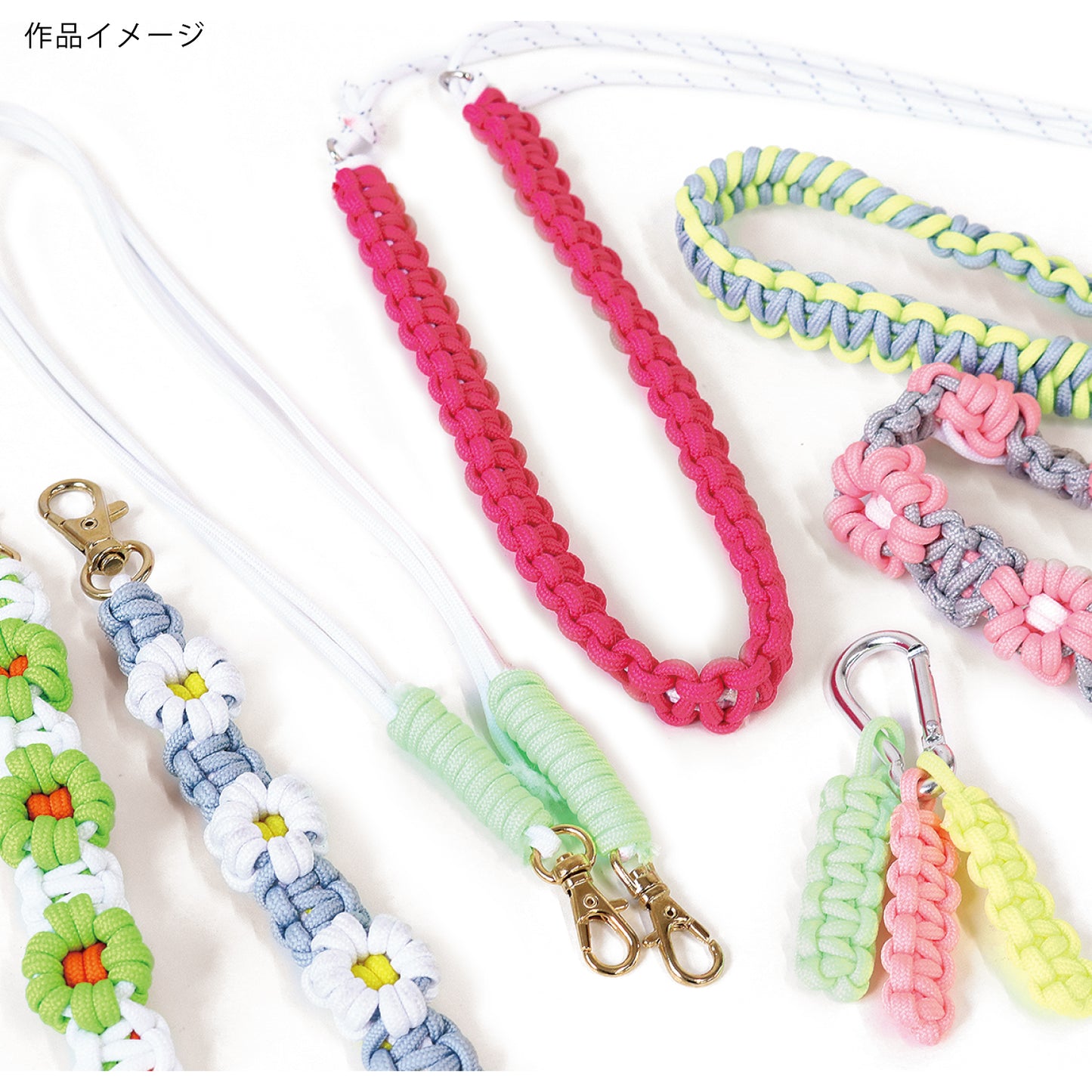 メルヘンアート アウトドアコード グロウ 5m巻 3色 | 蓄光