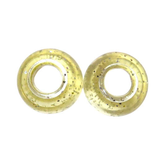 ミササ ラメ入りループエンド No.2783 イエロー