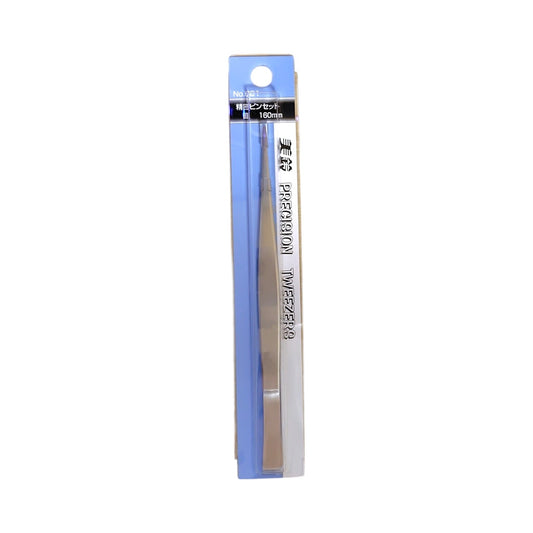 美鈴 精密ピンセット 160mm 直 No.861