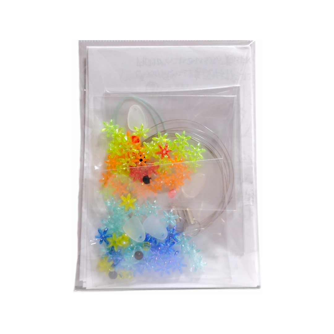 カラフル・熱帯魚のストラップのキット 2個入り B-2301