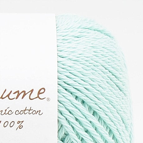 【お取り寄せ】ハマナカ ポーム ベビーカラー 中細 毛糸 No.97 オーガニックコットン100% 25g玉巻(約70m)