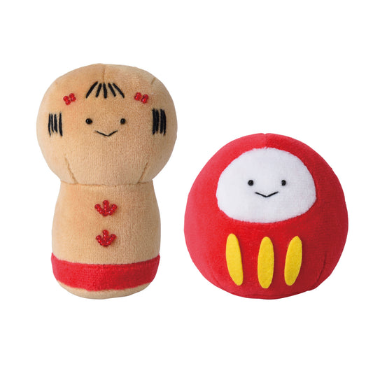 KIYOHARA ふつうのぬいぐるみキット 縁起のいい置き物セット NUIK-02