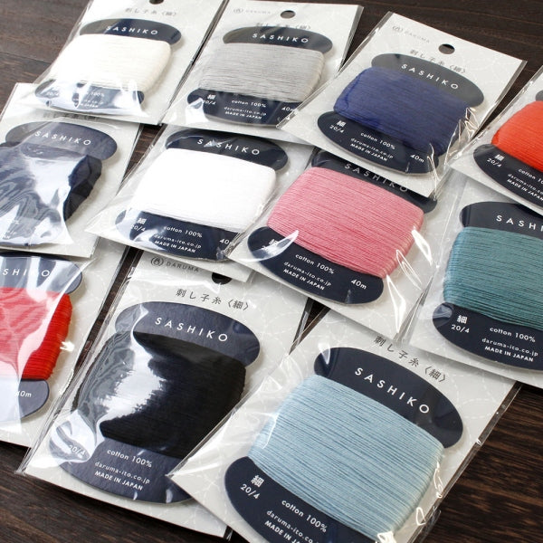 DARUMA ダルマ 刺し子基本セット ｜届いてすぐに始められる29点入りスターターキット