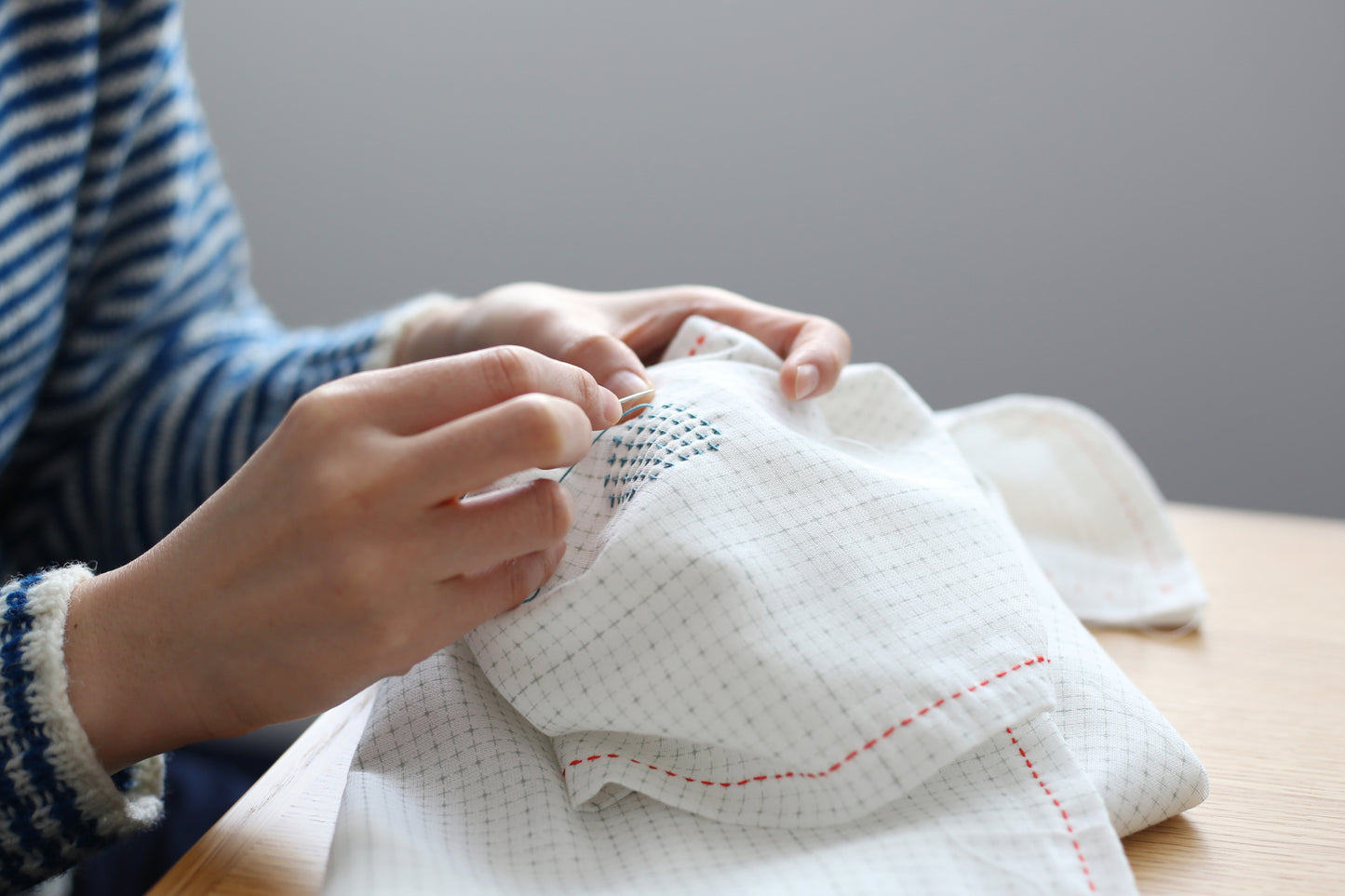 DARUMA ダルマ 刺し子基本セット ｜届いてすぐに始められる29点入りスターターキット