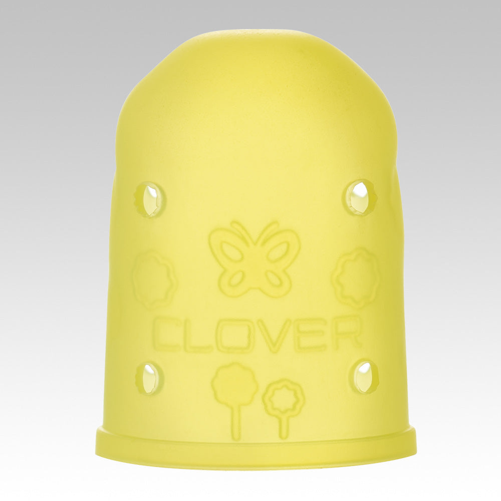 Clover クロバー カラフルラバーシンブル2サイズセット〈大・ゆったり〉57-396