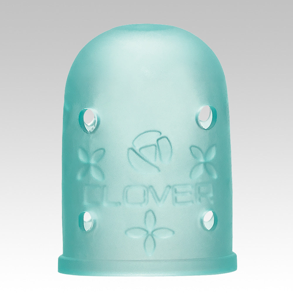 Clover クロバー カラフルラバーシンブル2サイズセット〈大・ゆったり〉57-396