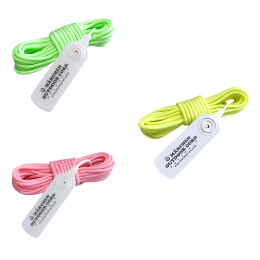 メルヘンアート アウトドアコード グロウ 5m巻 3色 | 蓄光