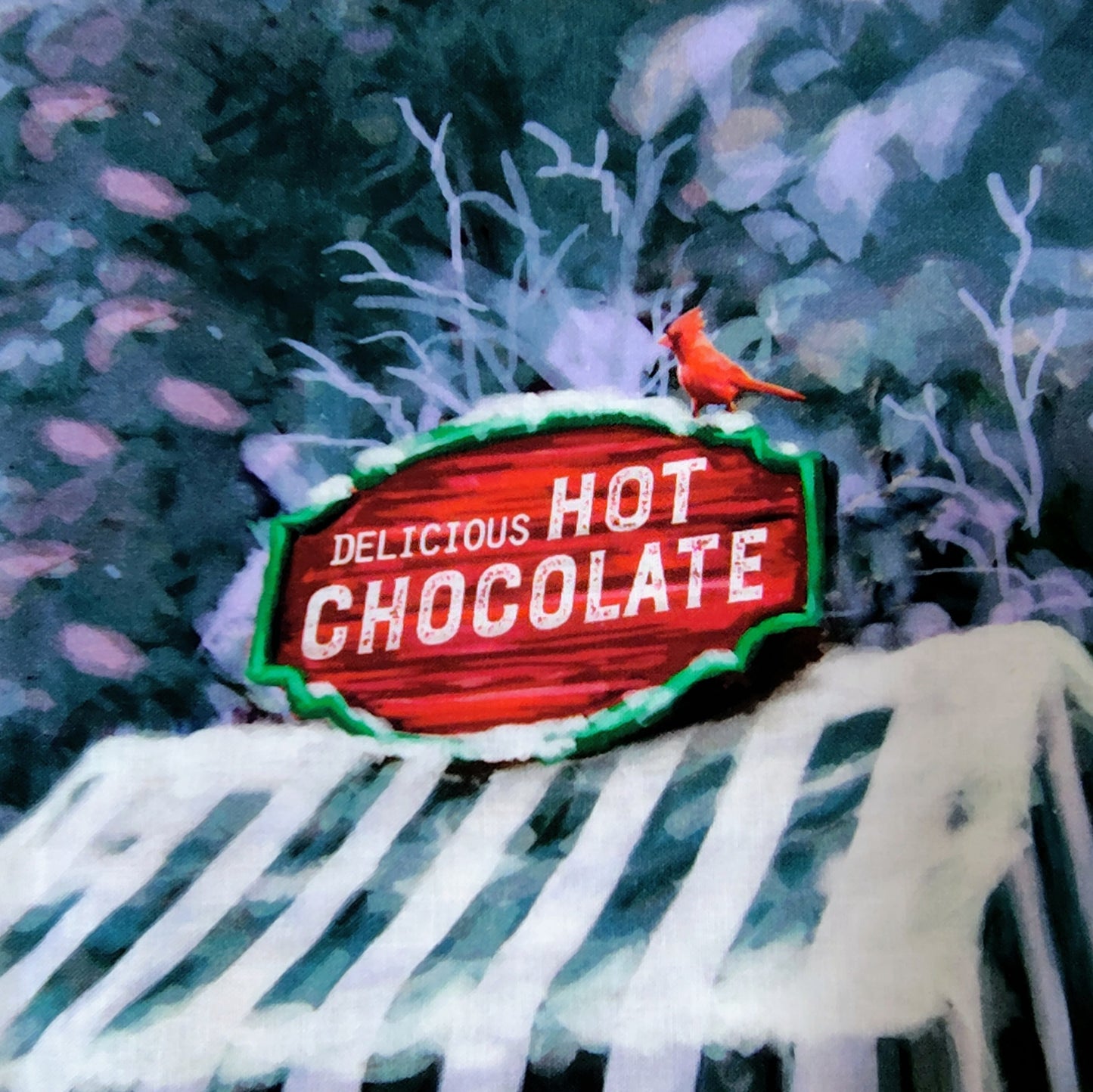 Christmas Wall Hanging Fabric, Snowman, Winter, Timeless Treasures Frosty Delights, Imported Directly from the USA, Panel Fabric, 61 x 112 cm