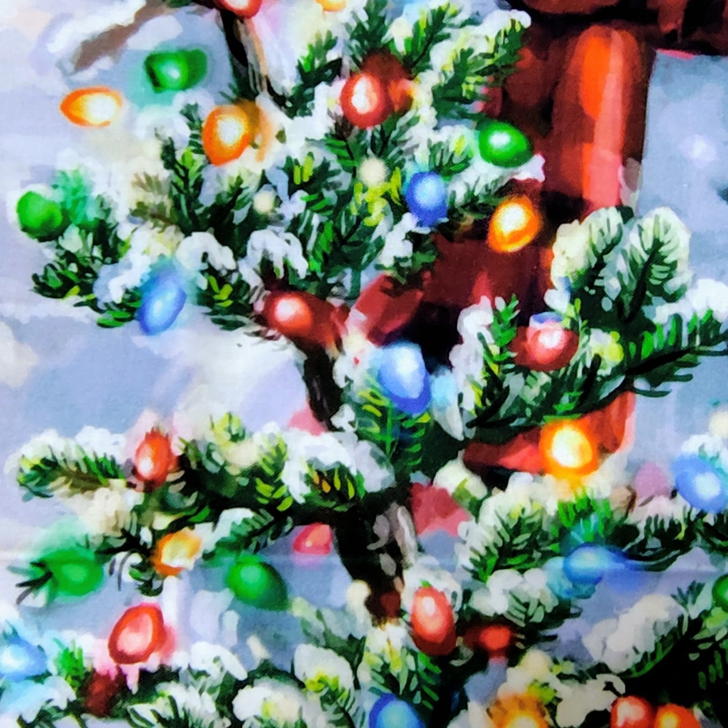 Christmas Wall Hanging Fabric, Snowman, Winter, Timeless Treasures Frosty Delights, Imported Directly from the USA, Panel Fabric, 61 x 112 cm