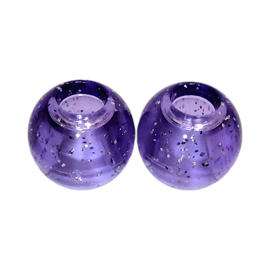 ミササ ラメ入りループエンド No.2784 パープル