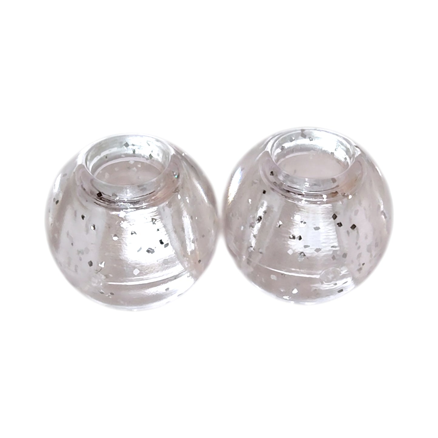 ミササ ラメ入りループエンド No.2782 クリア