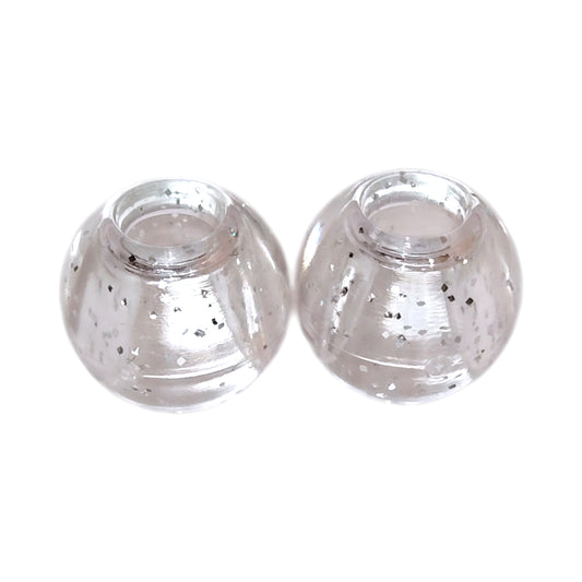 ミササ ラメ入りループエンド No.2782 クリア