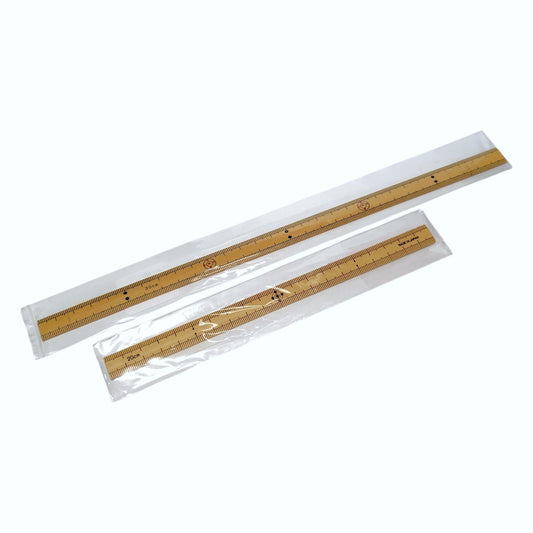 FTAKE 竹差し（竹尺） 細巾 20cm/30cm/cm表記 日本製