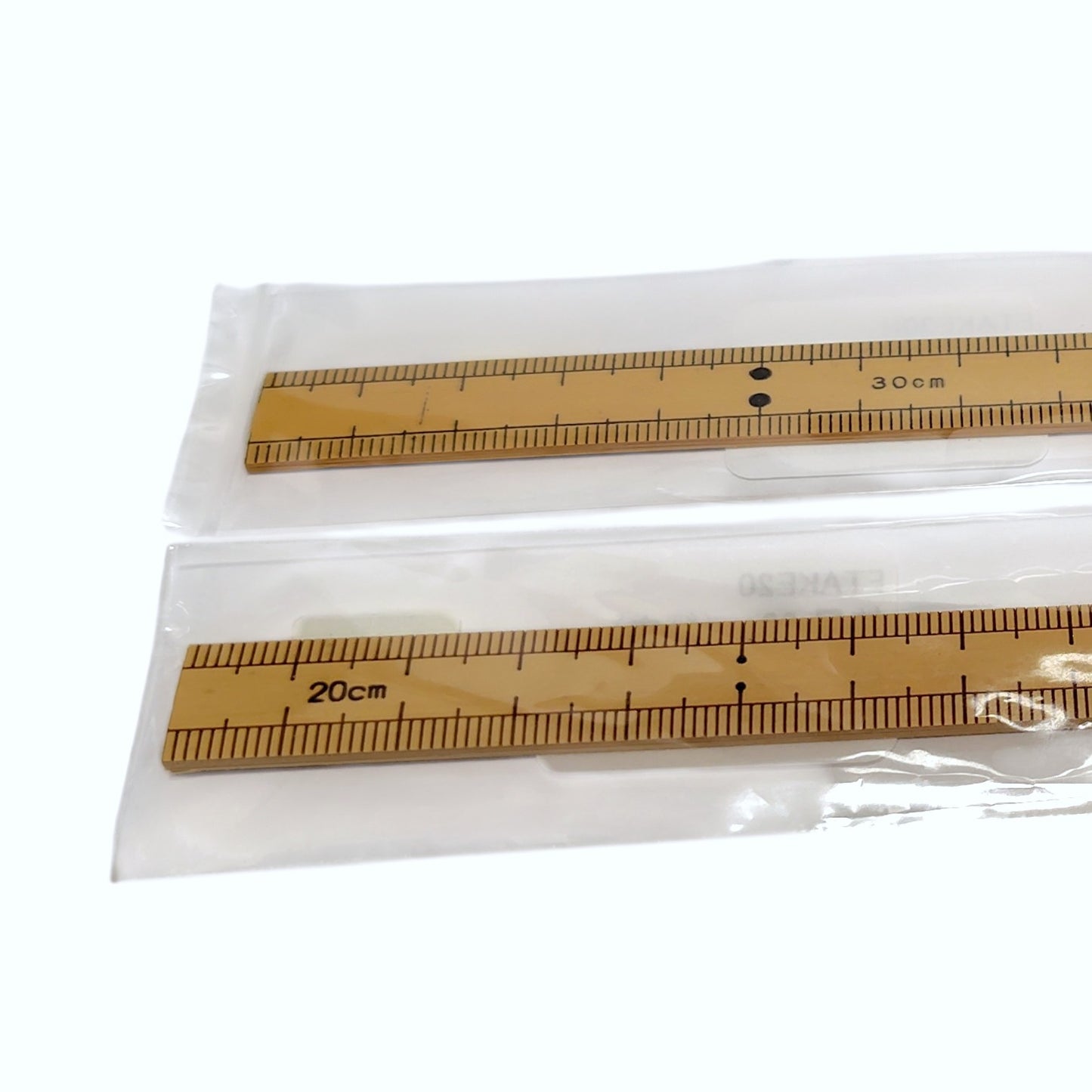 FTAKE 竹差し（竹尺） 細巾 20cm/30cm/cm表記 日本製