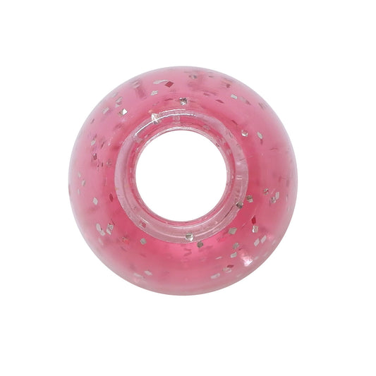 ミササ ラメ入りループエンド 15mm 2個入り ピンク No.2780