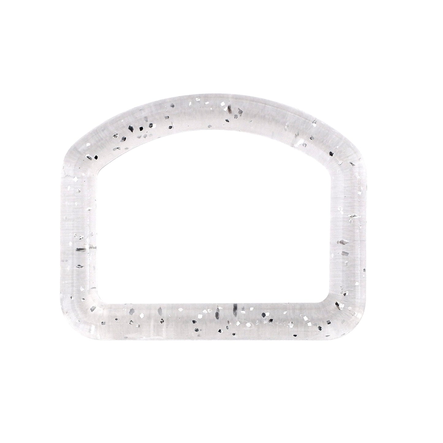 ミササ ラメ入りDカン 25mm 2個入り クリア No.2882