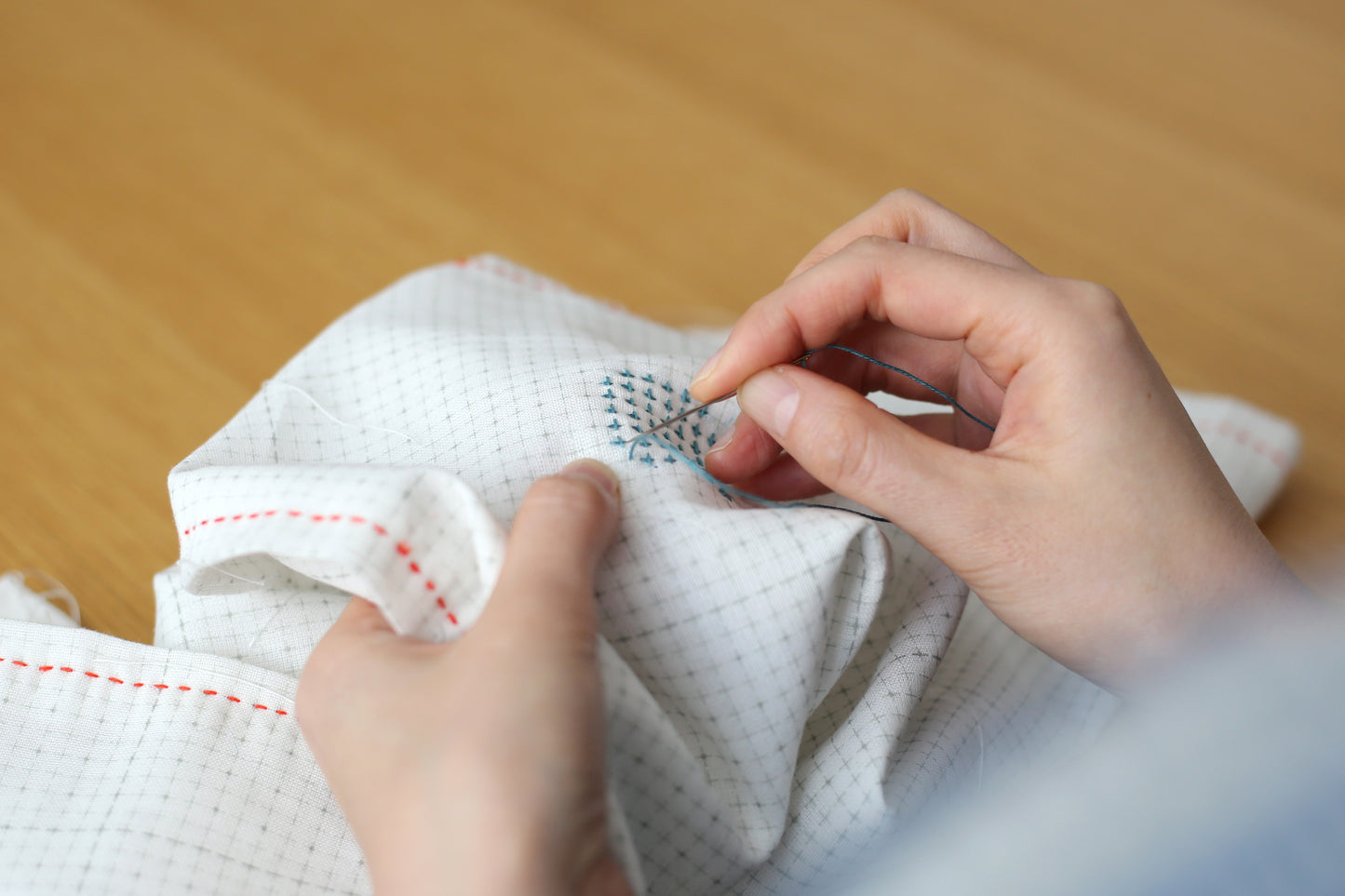 DARUMA ダルマ 刺し子基本セット ｜届いてすぐに始められる29点入りスターターキット