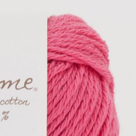 【お取り寄せ】ハマナカ ポーム ベビーカラー 中細 毛糸 No.303 オーガニックコットン100% 25g玉巻（約70m）