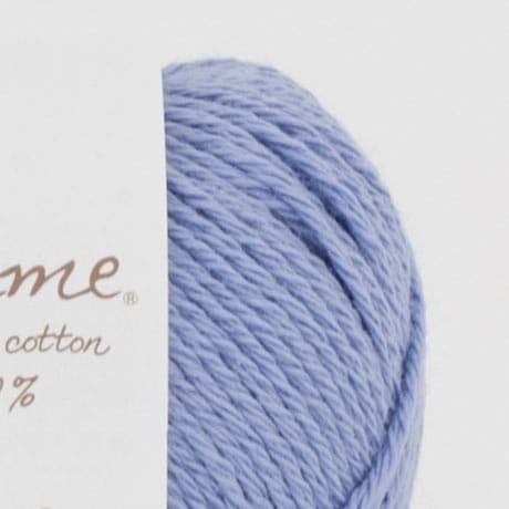 【お取り寄せ】ハマナカ ポーム ベビーカラー 中細 毛糸 No.304 オーガニックコットン100% 25g玉巻（約70m）