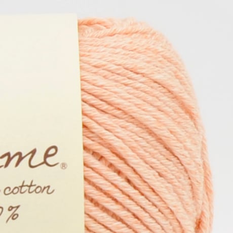 【お取り寄せ】ハマナカ ポーム 彩土染め〈はにぞめ〉 中細 毛糸 No.43 エアーズロック・ピンク オーガニックコットン100% 25g玉巻（約70m）