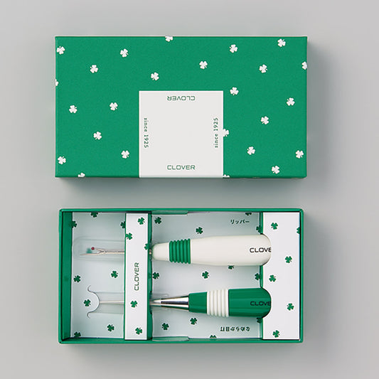 Clover クロバー クロバーモチーフ ノーションセット 目打ち＆リッパー 70-301