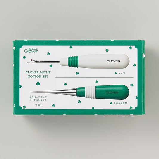 Clover クロバー クロバーモチーフ ノーションセット 目打ち＆リッパー 70-301