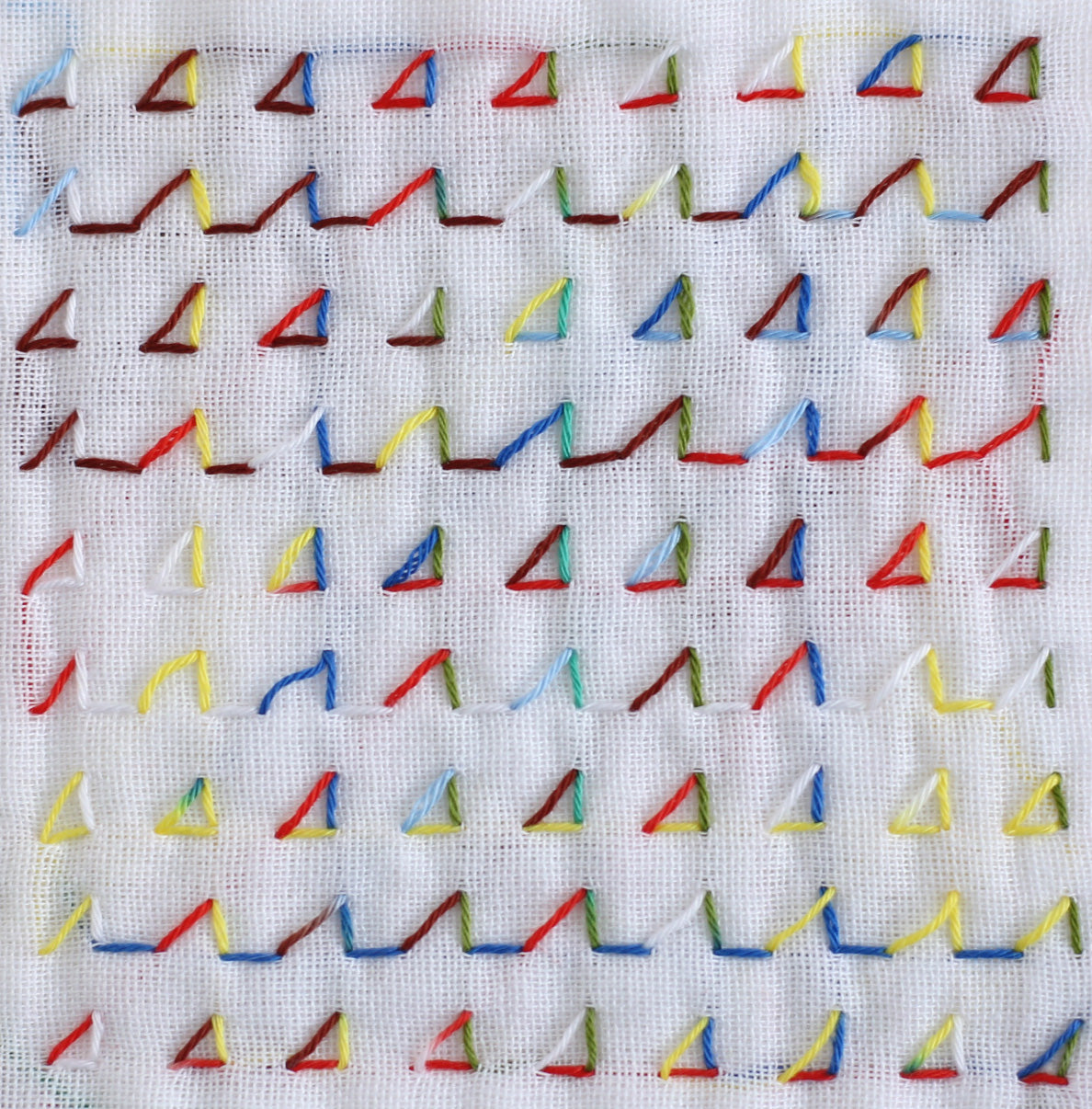 DARUMA ダルマ 刺し子糸〈細〉 8色カスリ カード巻き 紙ふうせん DRM2400-501