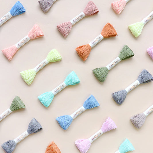 Olympus オリムパス 刺し子糸 Sashiko Awai-iro A15 Lilac