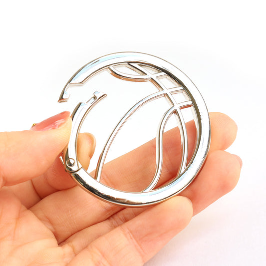 キャストカラビナ スポーツボール 1個 直径50mm (ベースボール/サッカー/バスケット/バレー)