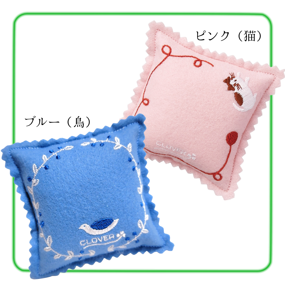 Clover クロバー フェルトピンクッション〈ピンク23-012／ブルー23-014〉