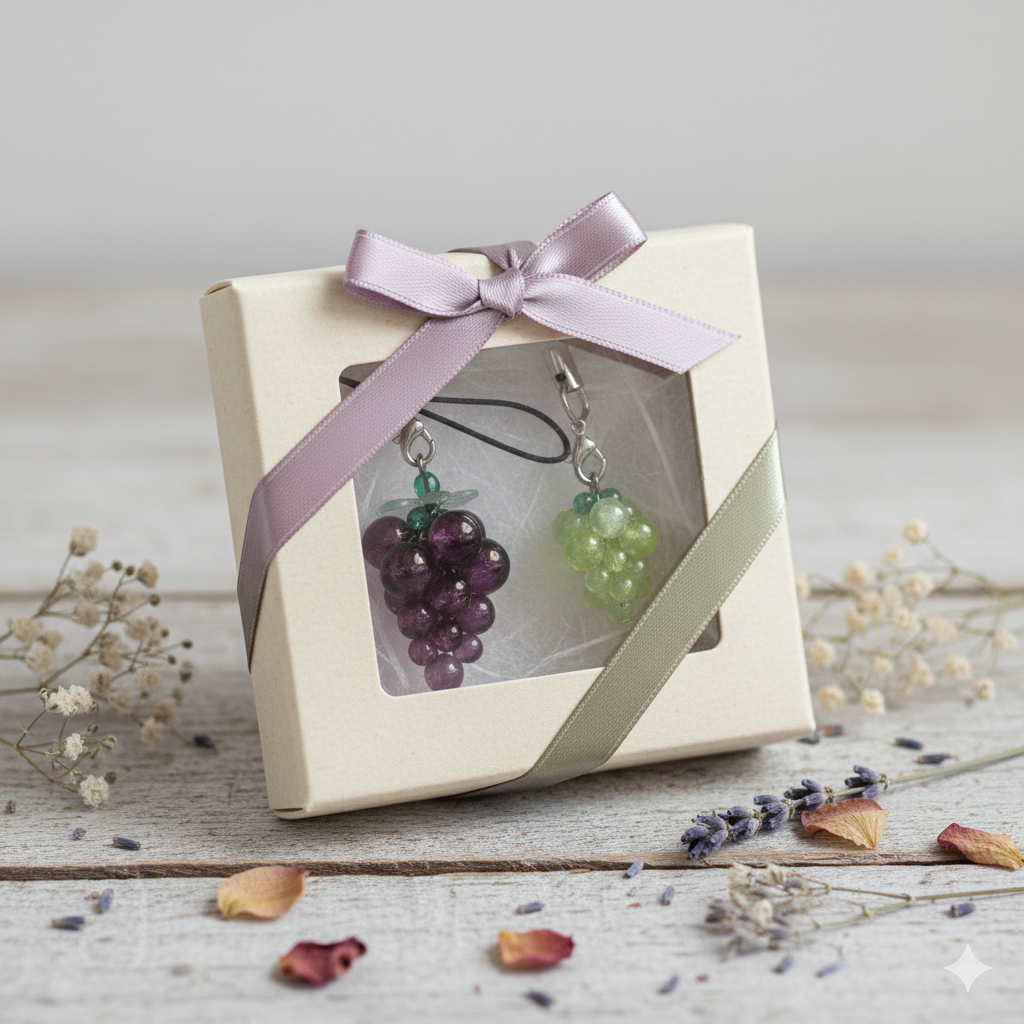 Fruit Strap Kit (Large Grape, Small Muscat) 2-Piece Set B-2114A