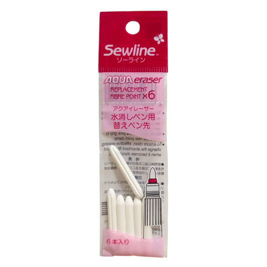 Sewline ソーライン 水筆用替えニブ6本入り1パック FAB50025