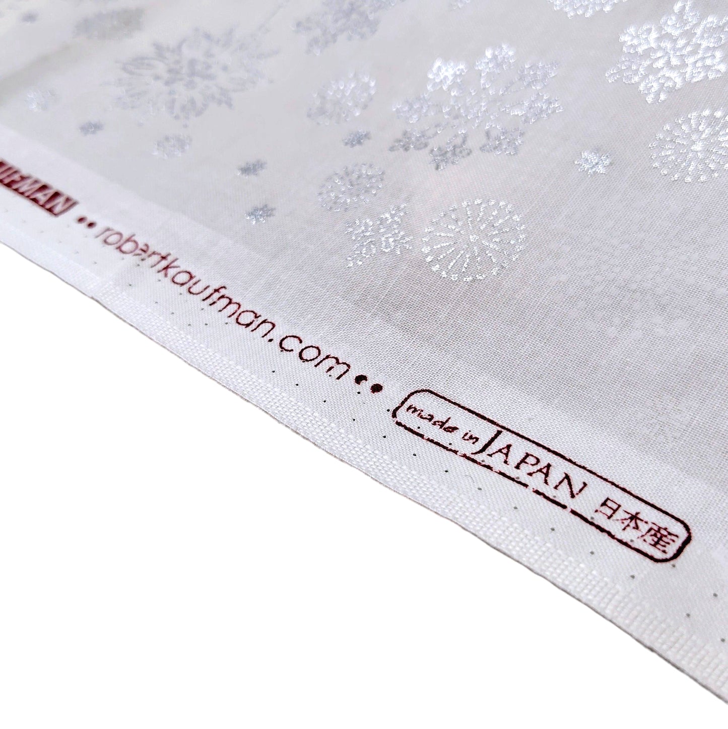 【USA輸入】Robert Kaufman Holiday Flourish クリスマス装飾 壁掛け布 60×110cm | クリスマスツリー メタリックプリント