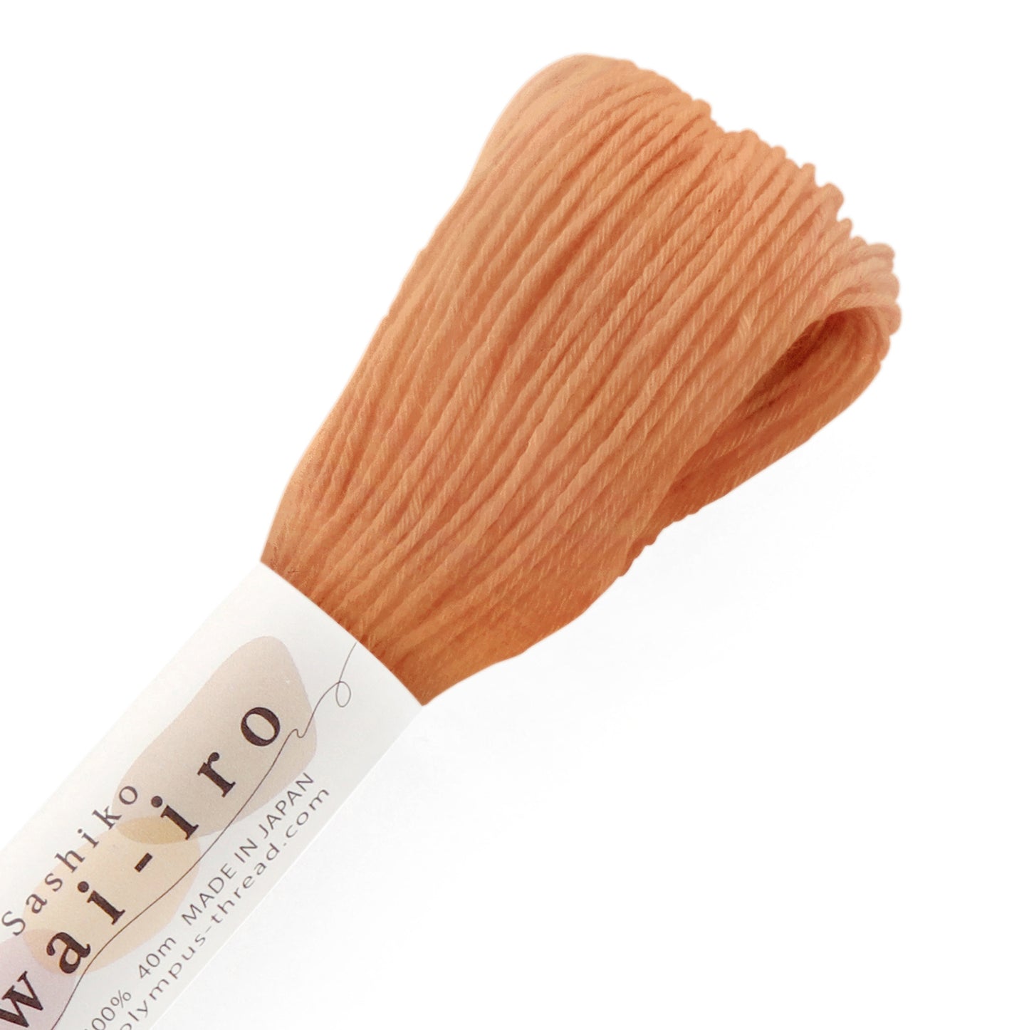 Olympus オリムパス 刺し子糸 Sashiko Awai-iro くすみカラー10色セット 綿100% 1カセ 約40m×10