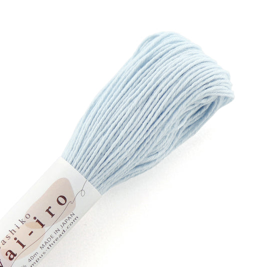 Olympus オリムパス 刺し子糸 Sashiko Awai-iro A4 Baby Blue