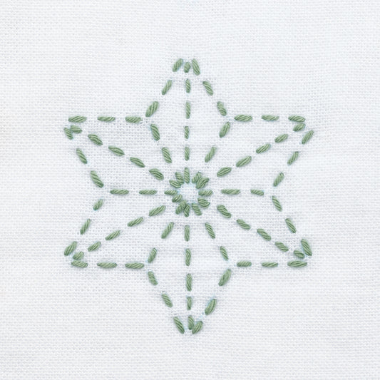 Olympus オリムパス 刺し子糸 Sashiko Awai-iro A8 Green Tea