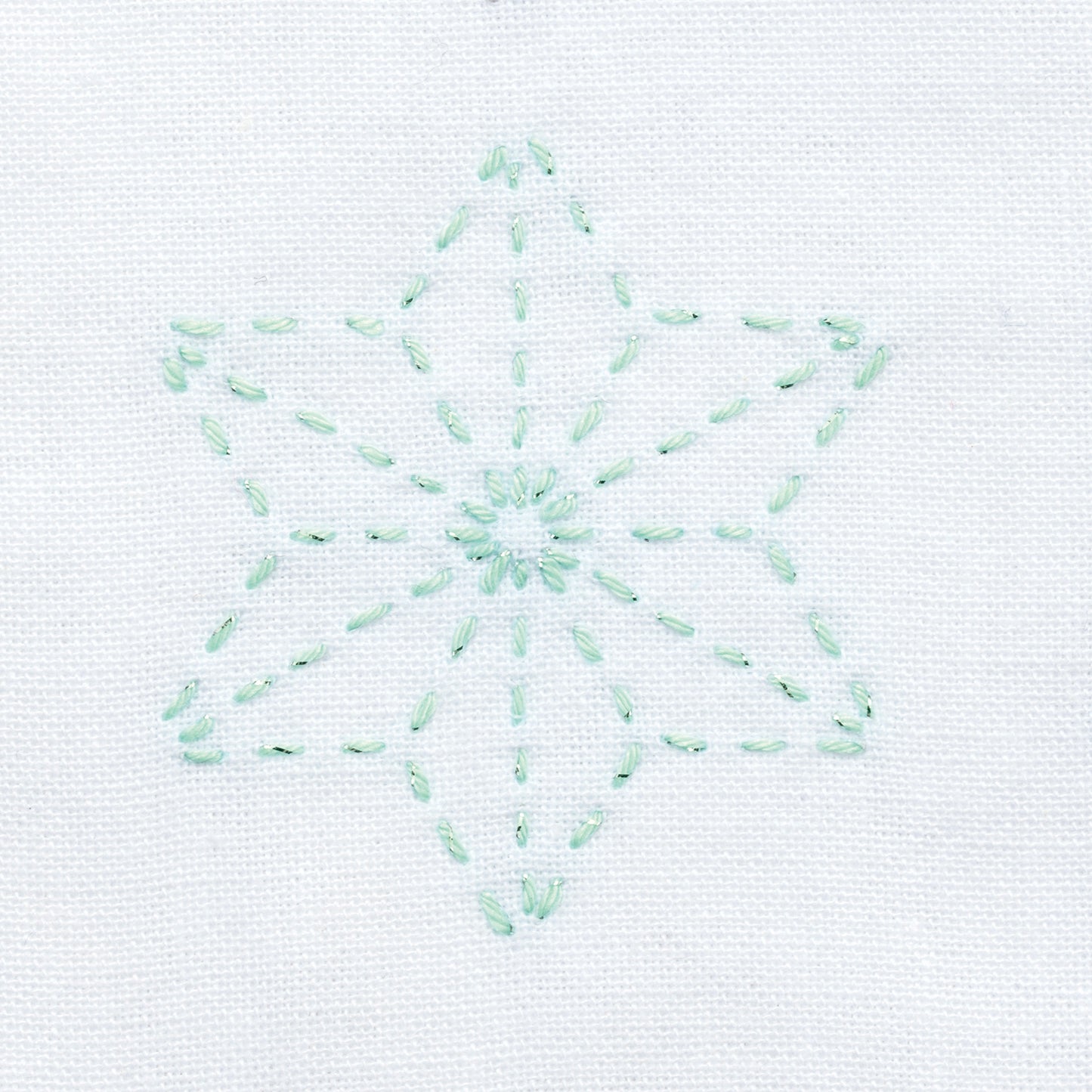 Olympus オリムパス 刺し子糸 Sashiko Lame 15色セット 綿96% ポリエステル4% 1カセ 約40m×15